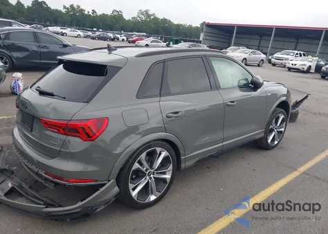 2022 Audi Q3 Premium Plus 45 Tfsi S Line Quattro Tiptronic z USA, uszkodzony, nr VIN WA1EECF36N1040251